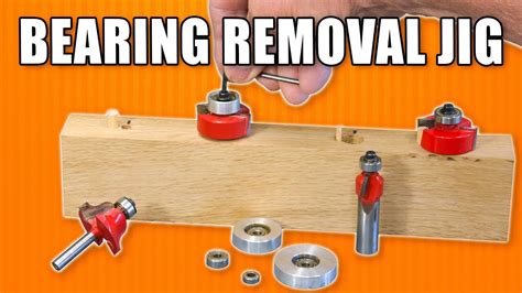 remove bearing from router bit